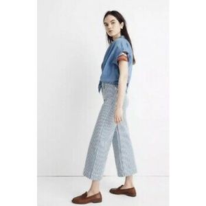 NWT Madewell Emmett Wide Leg Pants Size 27